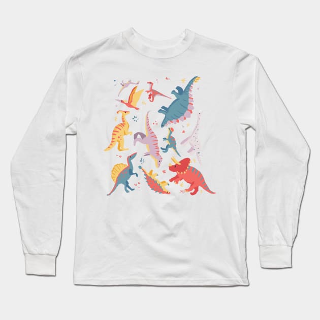 DINOS Long Sleeve T-Shirt by joshua7